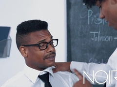 I give my schoolteacher a deep throat