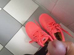 I sniff the sneakers of a former classmate
