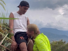 I was fapping and this stud arrived and we concluded up pounding in the middle of the road