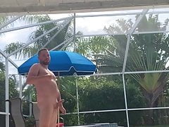 Tug by the pool
