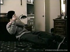 Straight Boy Paulie Beats His Meat