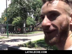 LatinLeche- Mexican heterosexual dude unwillingly plumbs and deep throats