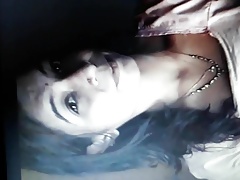 Cum tribute to hot aunty