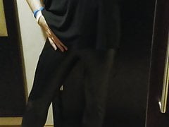 horny irish crossdreser xd cd xdresser leather leggings