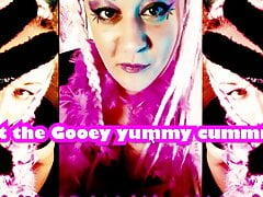 Its like salty warm yummy cummie gooey treats SLURP THE CUM