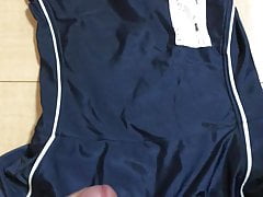 Cum on school swimsuit