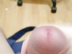 Guy masturbates
