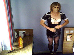 Jenny switching for her maid service