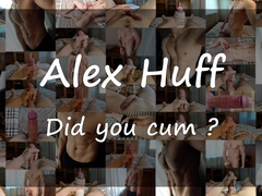 Fellow Makes His GIGANTIC SPUNK-PUMP SPUNK Like a Flow - INTENSE CLIMAX SCREAMS - AlexHuff