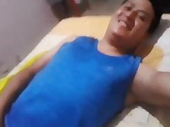 Chubby gets aroused at work