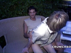 Sucking all hsi straigth friends in the fiesta at night