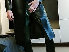 Cum in rubber coat