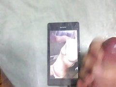 Cum tribute to someones girlfriend, I dont know