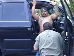 Pinoy daddy bear got sucked in the car