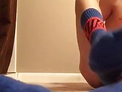 Big Cock Cumshot on Socks