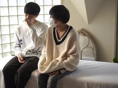 【裏垢男子遊也くん】細身同士でオイルヌルヌル性感マッサージをしてみた 日本人/素人