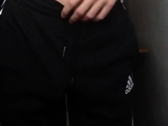 Fapping off in my school dormitory bedroom / nearly got caught!!