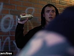 Jordan Levine with Zane Anders at Whore Alley Part 1 Scene 1
