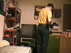 Strip and Nylonslip Humping Masturbation