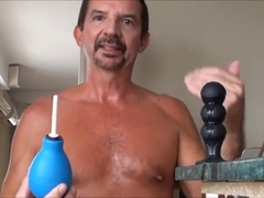 Booty rinse before using my Silicone Pop four.four