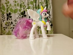 Cumming on Princess Celestia