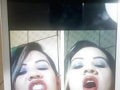Tribute for beautiful slut