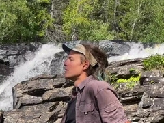 Waterfall Elation - Vertical HD 60fps