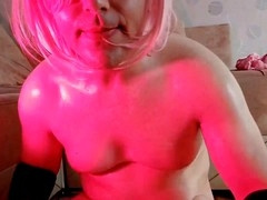 Adult movie star, masturbate, big-dick