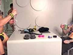 Boys cum, gay orgasm, marionette