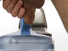 Fucking a 5-gallon Water Bottle