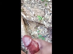 Sril ankan big dick Boy Nude beach Jerking Off Cum shot