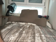 Fake Penis on backside drilling