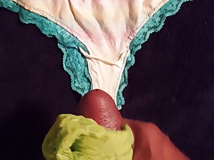 cummming on hotmilf38c's panties