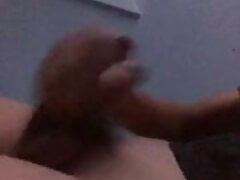 Young male jerks off before cumming