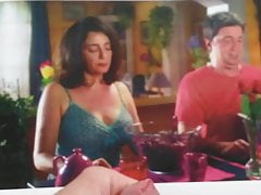 Precum tribute on Valerie Karsenti big cleavage
