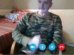 Fotis Vlachopoulos on cam MASTURBATING!
