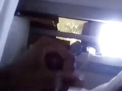Thug got horny and had to get the nut out