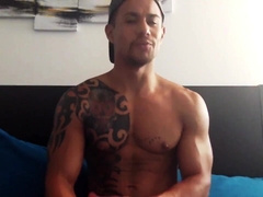 Dominick Insatiable on Flirt4Free - Killer Latino Youngster Jizzes and Plays with His Butt