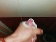 cumming on bathroom tiles