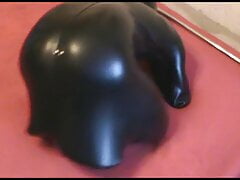 In the rubber hogsack