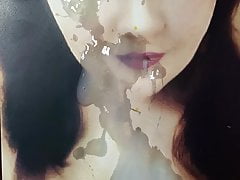 Kinga love drinking cum & pee