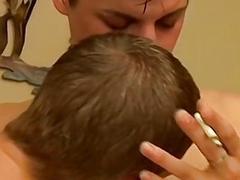 Twinks Ayden James and Kayden Daniels are smoking and blowing