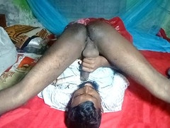 Indian twink with big cock in bareback scene