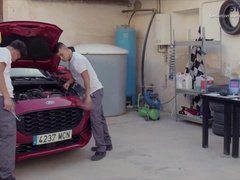 STAXUS :: You WON'T Believe What These Mechanics Did After Closing the Garage!