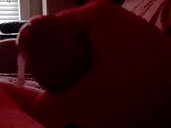 Slow motion thick cum