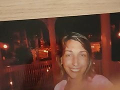 I cum on her beautiful slut face