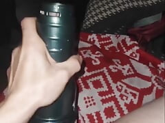 Wildy Hot Fleshlight Sex Toy Fuck, and Great Cum