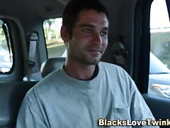 Stud rides black schlong and gives head