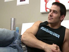 Onanism, gay ass, muscle