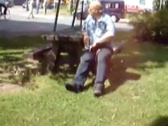 Old Man Jerks In The Park 9